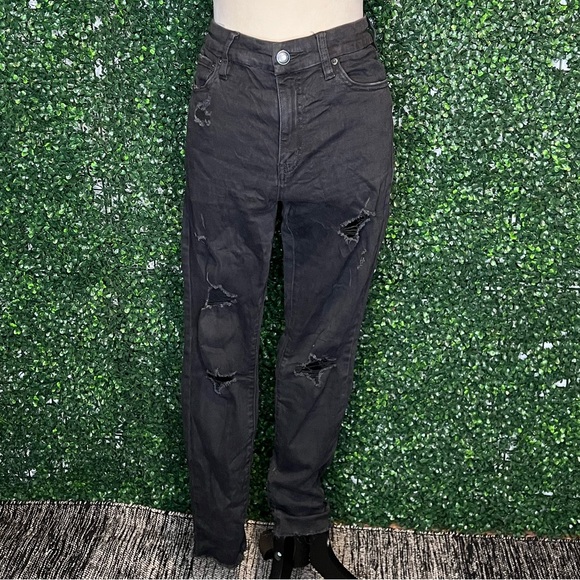 aerie Denim - Aero High Rise Black Curvy Jegging Size 8